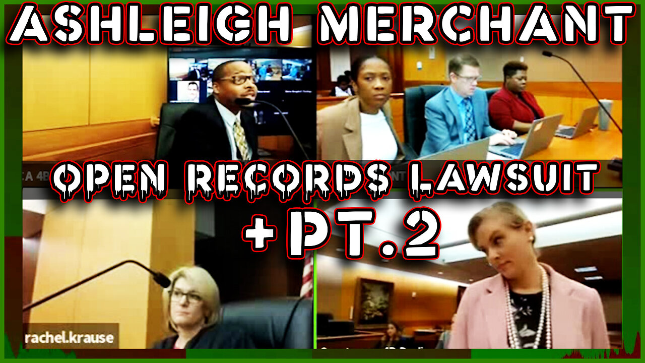 Ashleigh Merchant | FC "OPEN RECORDS" Lawsuit pt.2