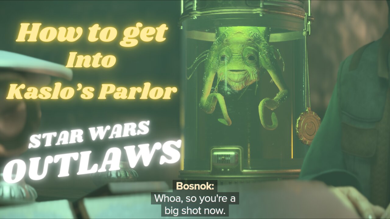 Star Wars Outlaws | How to get into Kaslo's Parlor