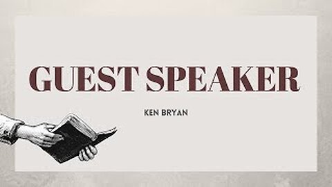 Ken Bryan: Understanding Israel