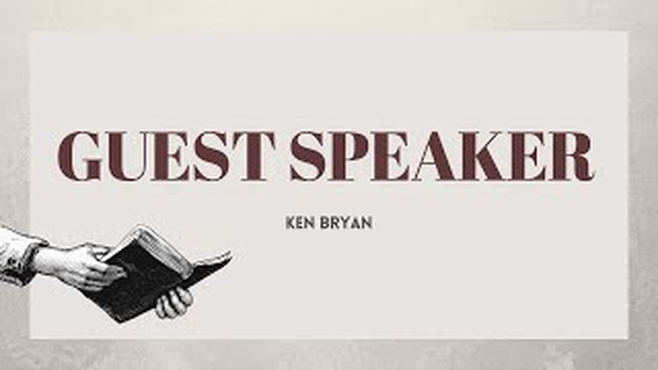 Ken Bryan: Understanding Israel