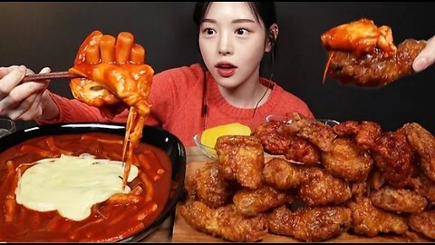 Mukbang Korean food