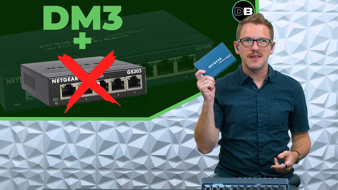 Don't Use this Network Switch with the DM3!