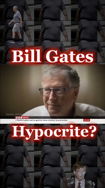 Bill Gates Asked About His Climate Hypocrisy