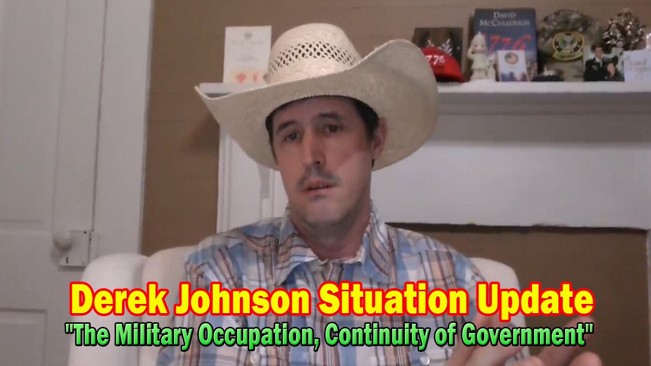 Derek Johnson Situation Update 09.23.24: "The Military Occupation, Continuity of Government"