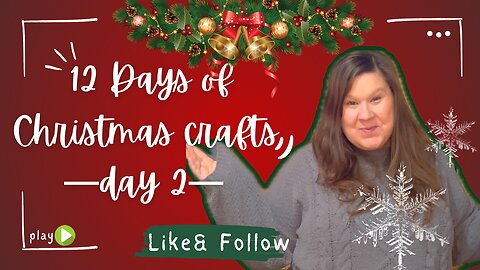 Day 2: Christmas Countdown Board | 12 Days of Christmas Crafts