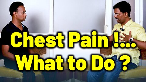 First Aid for Chest Pain | Heart Attack Precautions | Dr. Bharadwaz | Dr. Ranjith Kumar Konduru