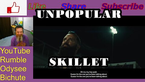 UNPOPULAR By Skillet -Pitt Reacts