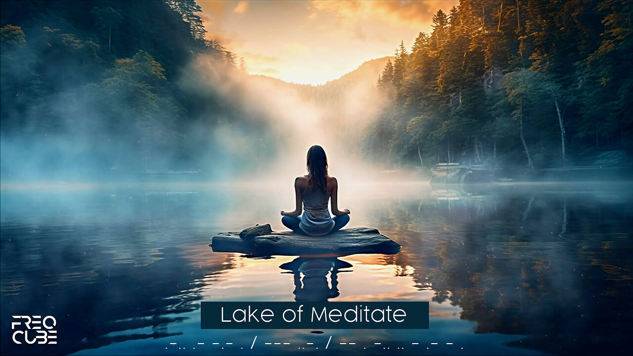 Meditation Music For Positive Energy with Water Sounds - This will Prevent you from Feeling Negative