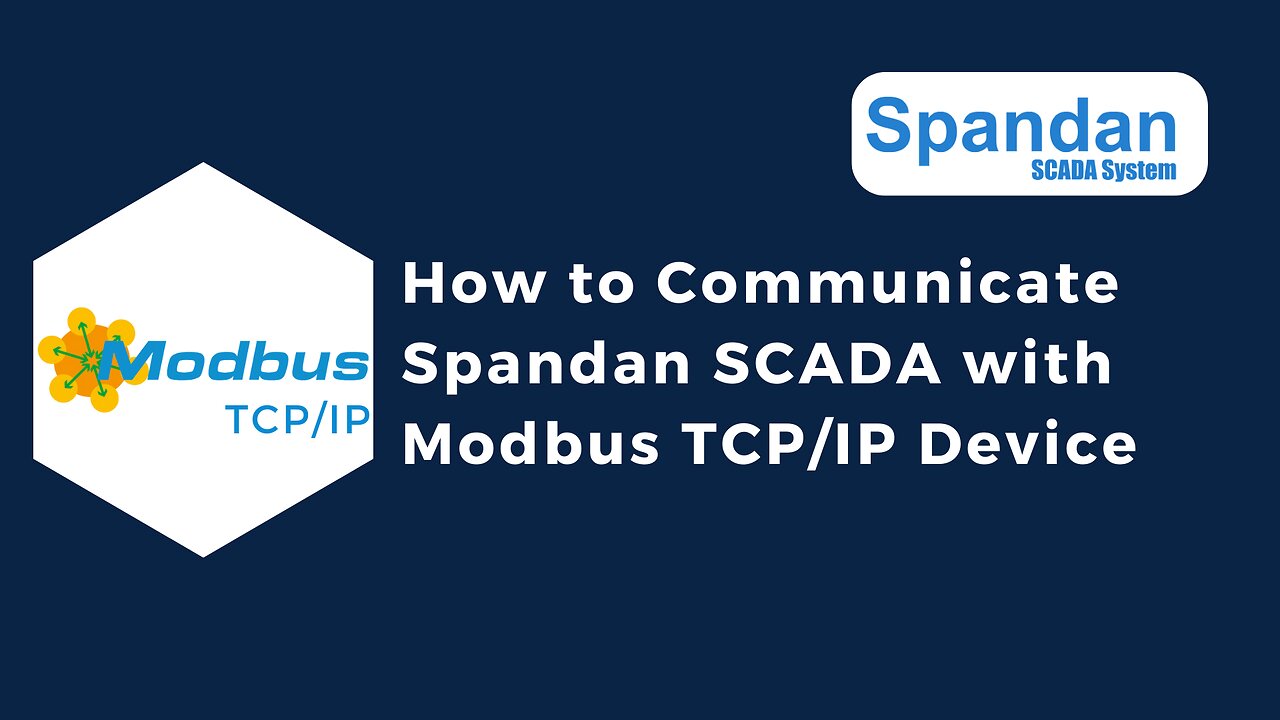 How to Communicate Spandan SCADA with Modbus TCP/IP Device | Make in India SCADA | IoT | IIoT |