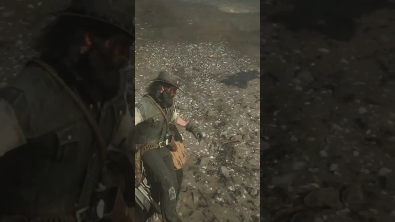 What Is He Doing Up There? - Red Dead Redemption #shorts