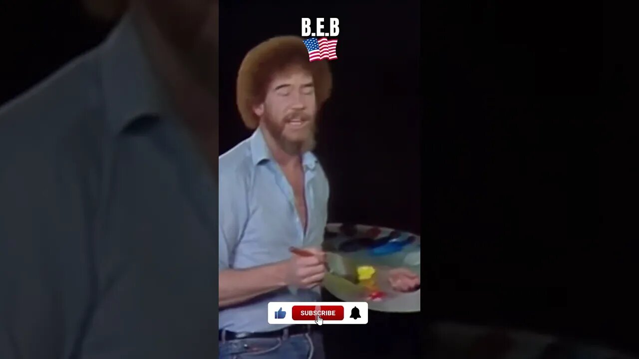 Bob Ross on what it is to have talent... #shorts
