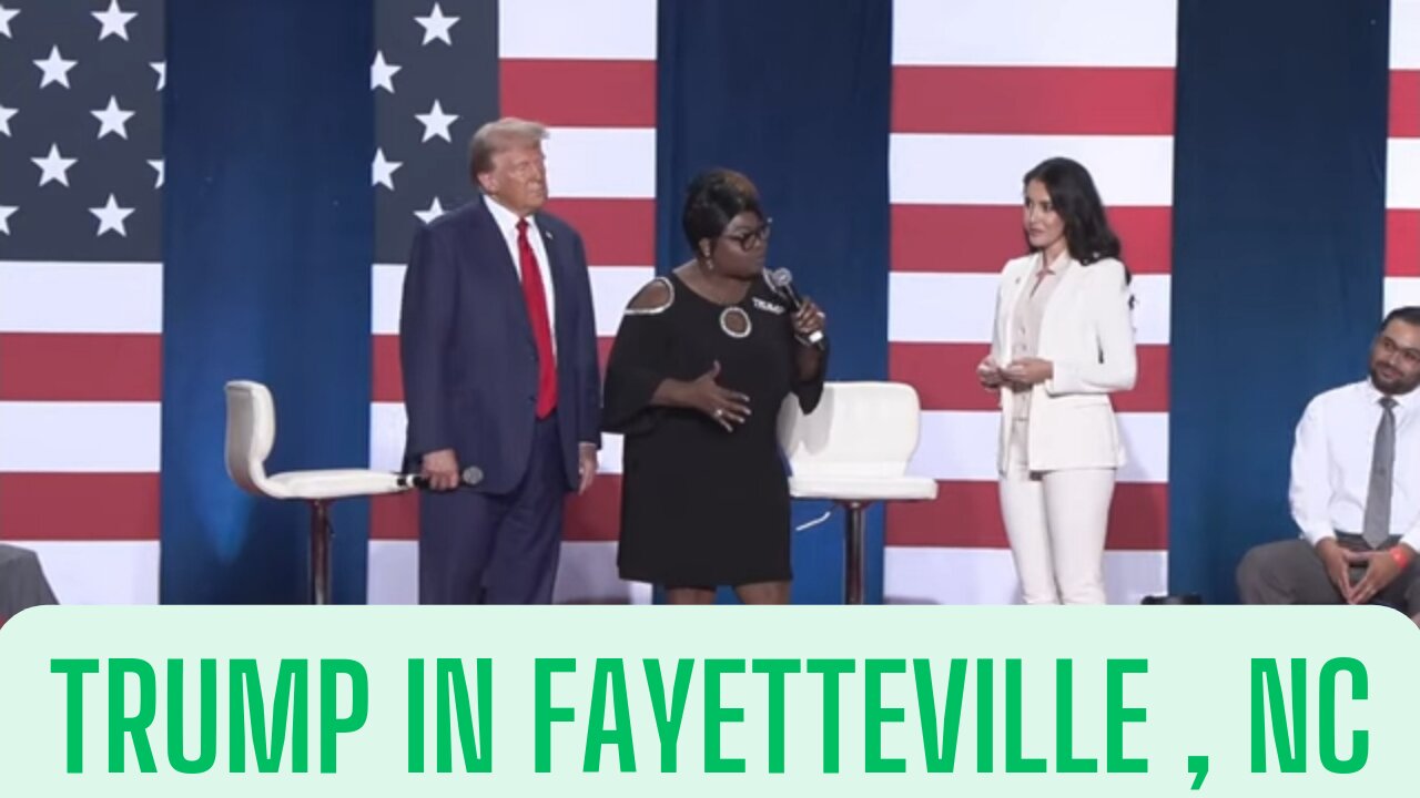 TRUMP COMES FOR FAYETTEVILLE, NC!