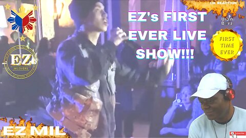 🔥 🇵🇭 EZ MIL - First Ever Live Performance!!! 🇵🇭 Urb’n Barz - Running/ Fraud - UK Reaction