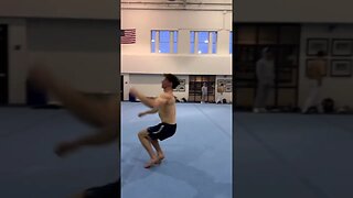 Chase Clingman does a Crazy Combination #calisthenics #gymnast #gym #olympics #sports #fitness
