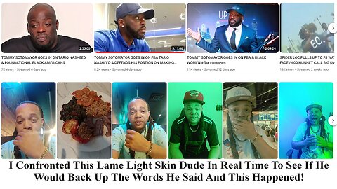 Tommy Sotomayor Confronts Light Skin Fan Turned Stan! Watch How Stan Folds!