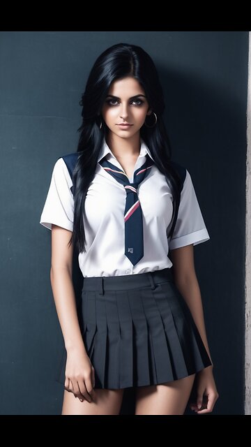 girl so many diffent pose photo