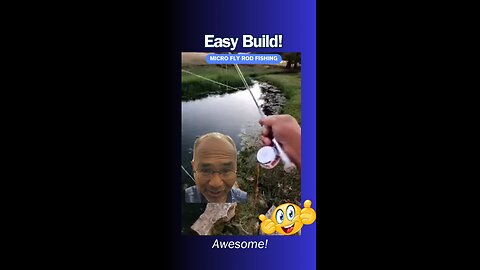 Try a Micro Fly Rod! #flyfishing #fishing #microflyrod