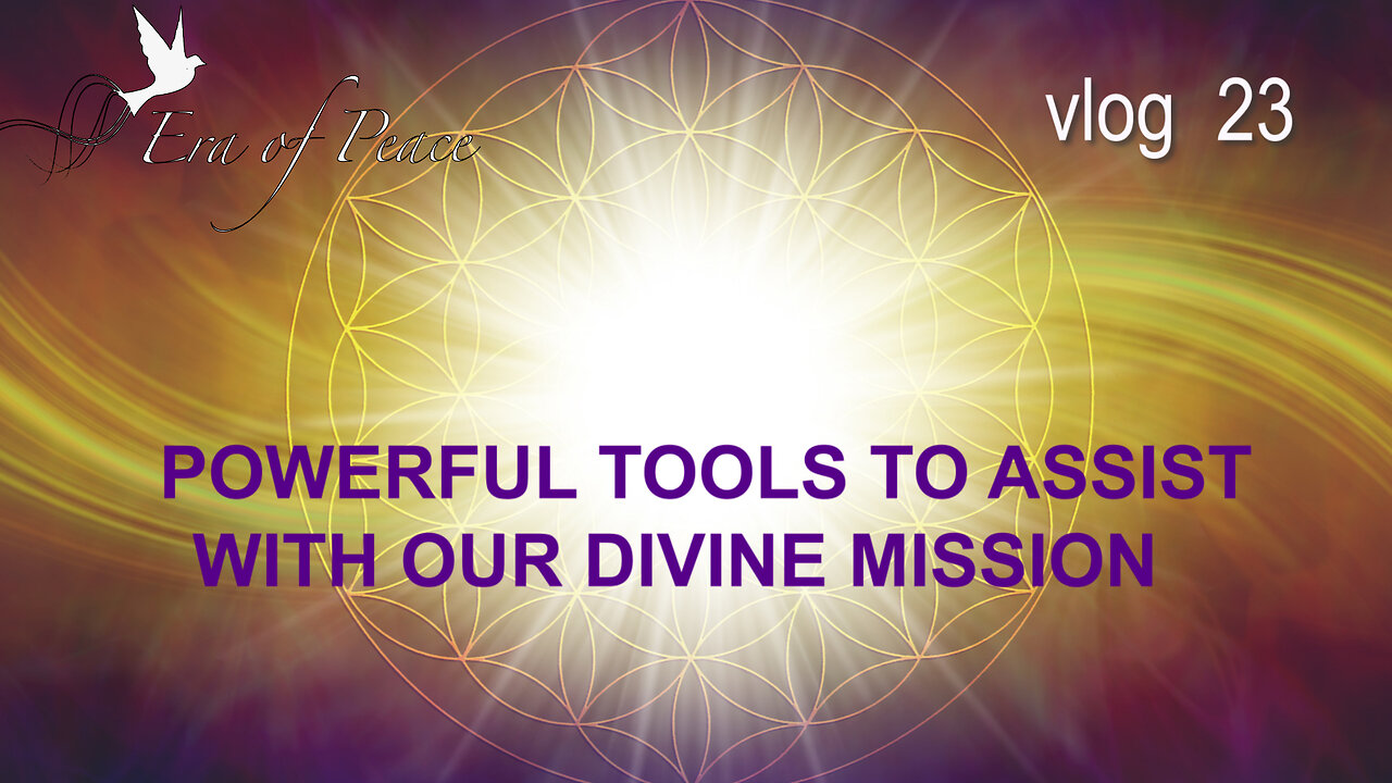 VLOG 23 - POWERFUL TOOLS TO ASSIST WITH OUR DIVINE MISSION