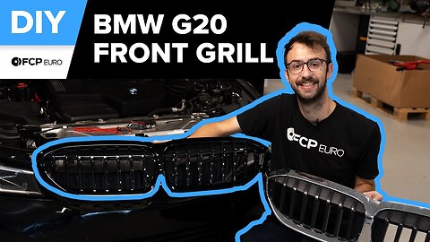 BMW 330i Grill Replacement DIY (2019-Present BMW G20 330i, 340i, M340i, 330e)