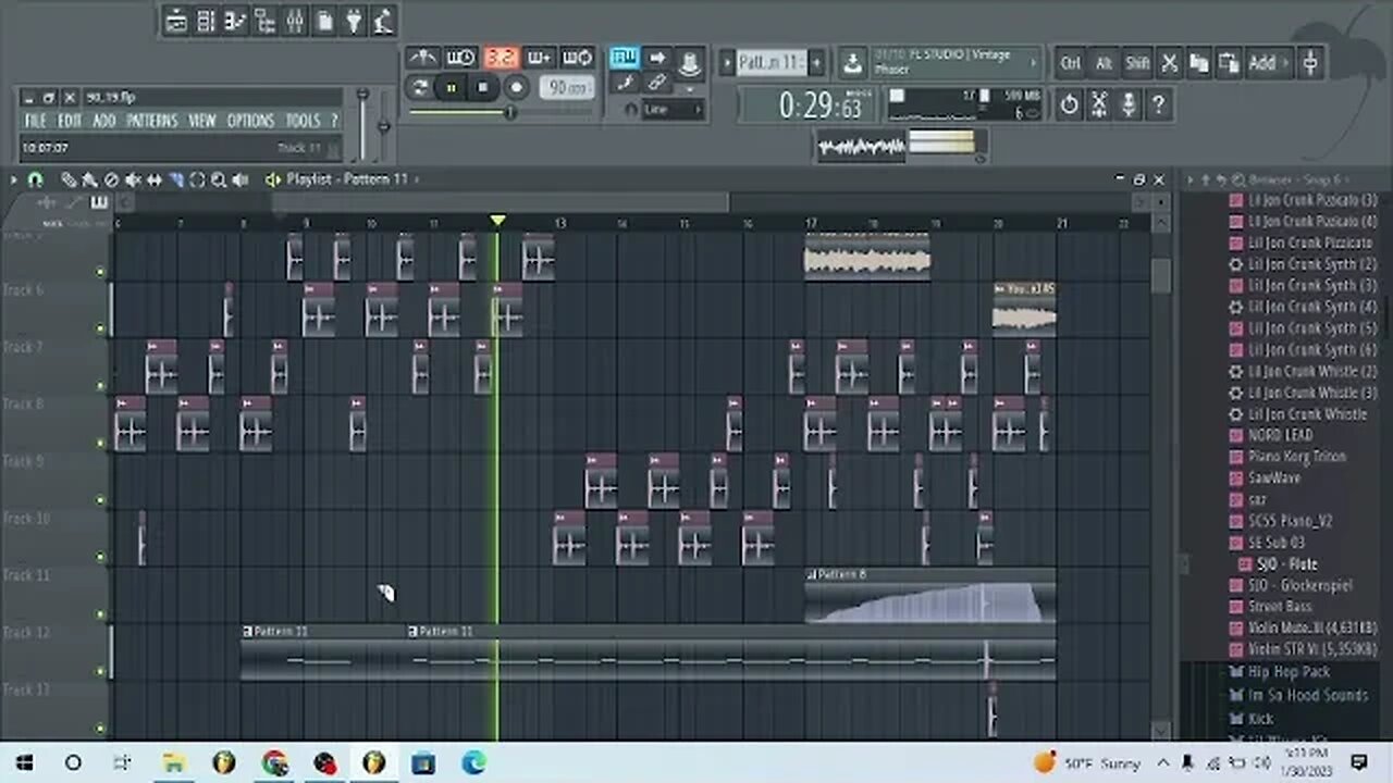 LIVE MAKING BEATS IN FL STUDIO 2/14/2023