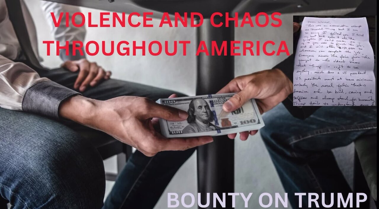 DOJ Releases Bounty On Trump Letter - Clown World and Chaos