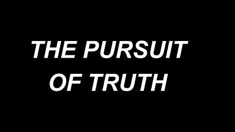 TRUTH IS NOT RELATIVE