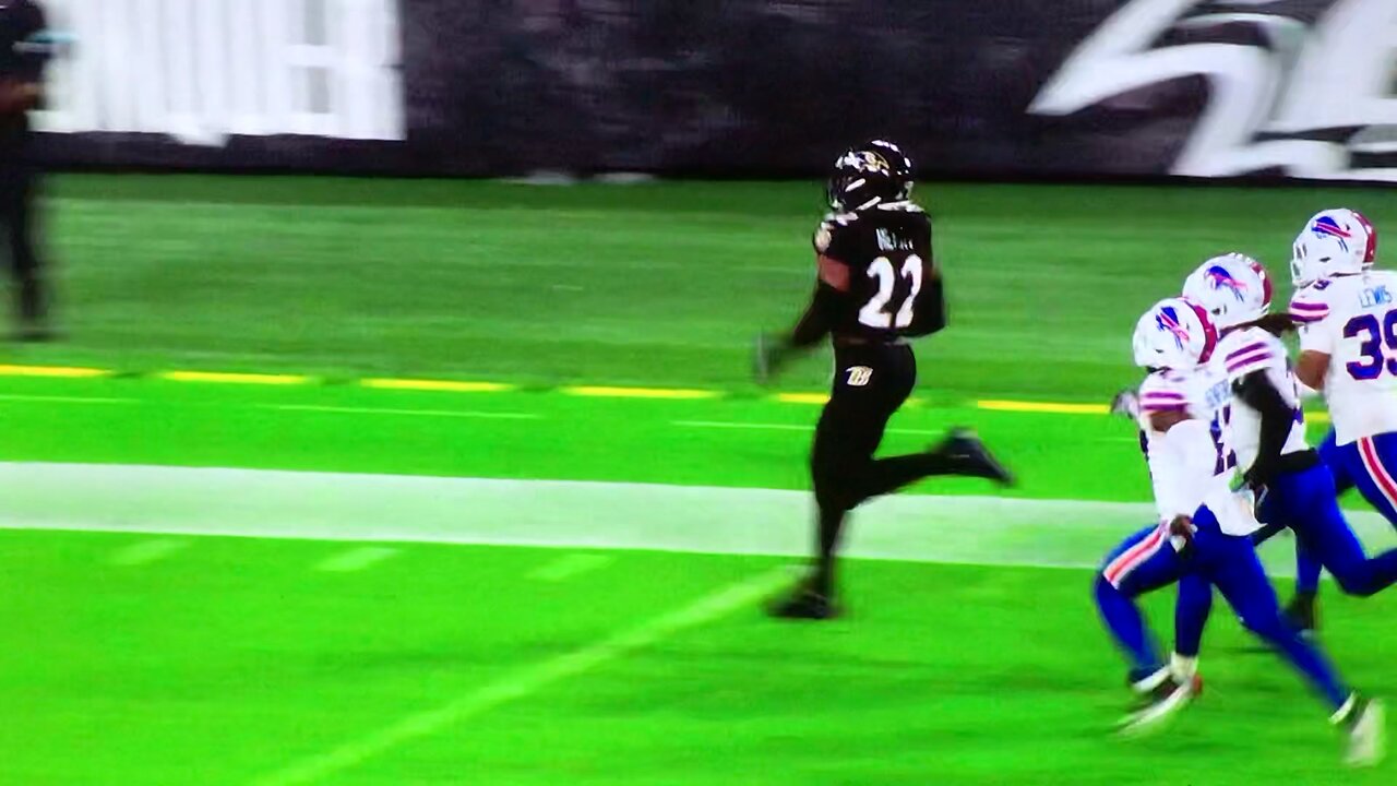 Ravens RB #22 Derrick Henry TD 🏈87 yds.