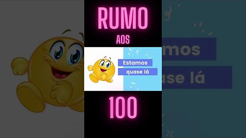 Rumo ao 100 Inscritos #shorts