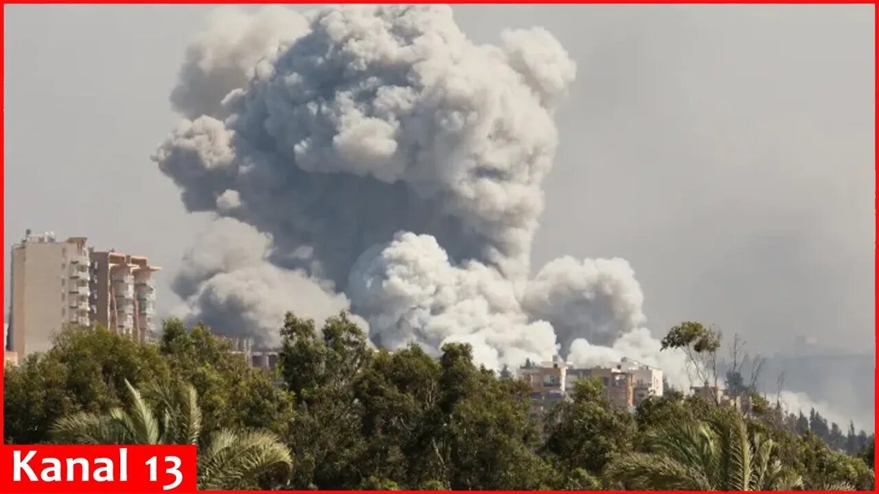 Smoke seen, explosions heard in Beirut as Israel carries out series of strikes targeting Hezbollah