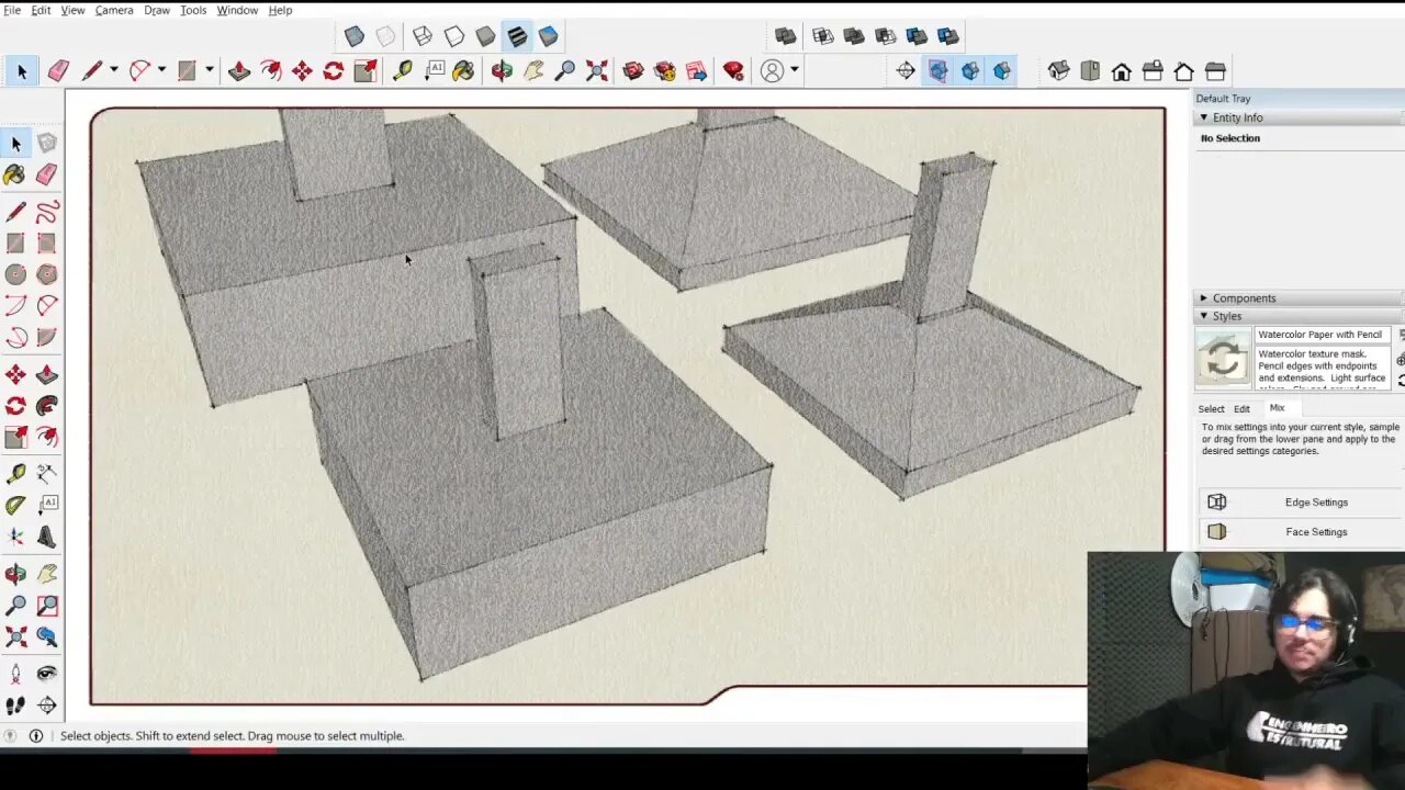 Sapatas inclinadas ou retas Eng Estrutural