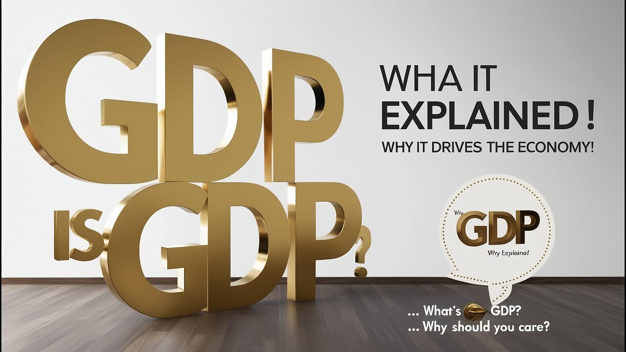 GDP Explained: What it is and Why it Matters to You!