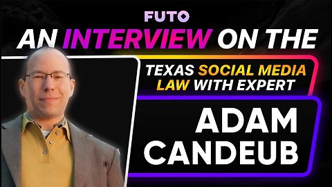 Interviewing Adam Candeub About the Texas Social Media Law