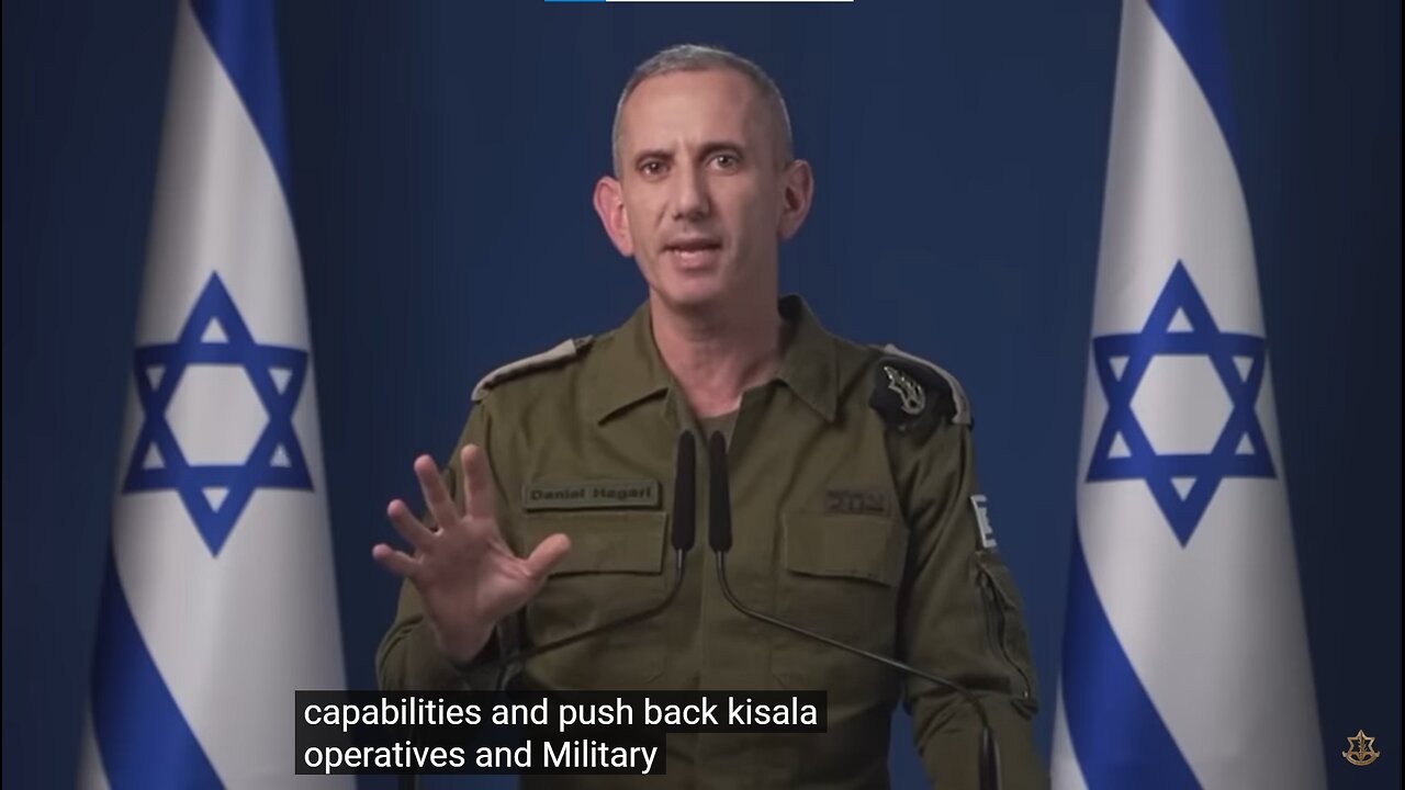 An Operational Update on Lebanon with the IDF Spokesperson