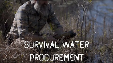 Survival Water Procurement