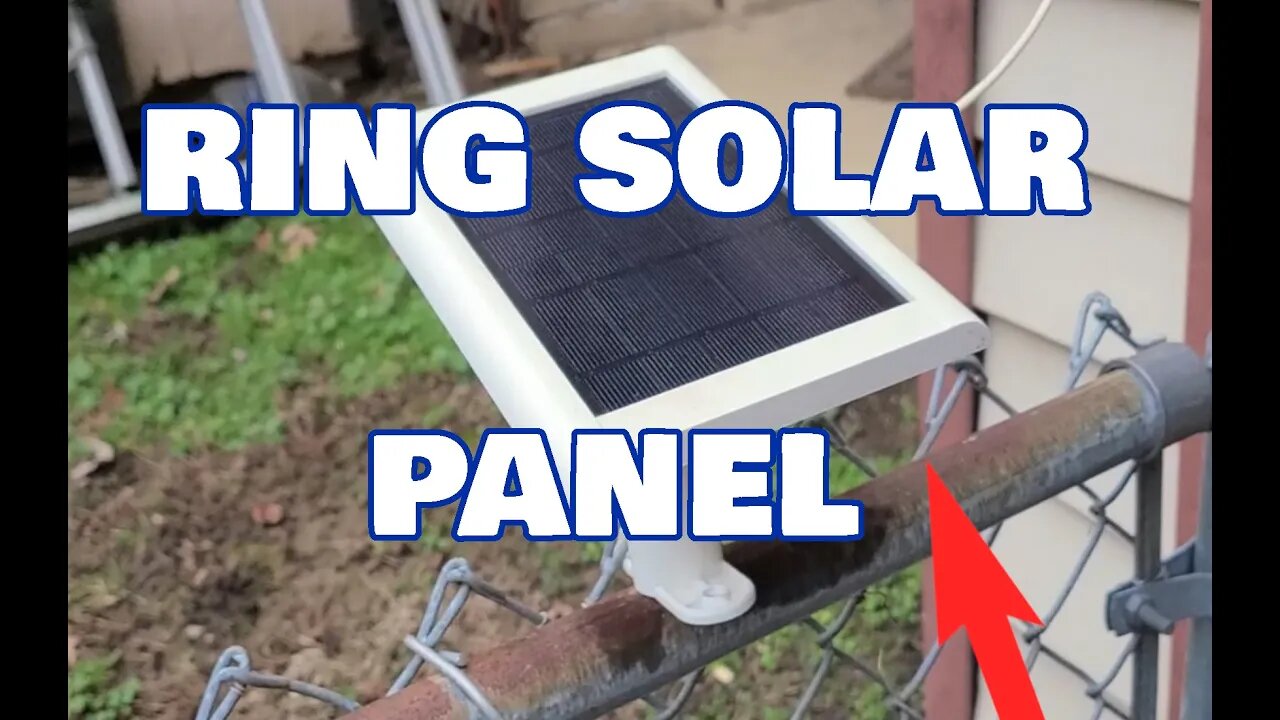 Ring Solar Panel, 1st Gen, for Spotlight Cam Battery and Stick Up Cam