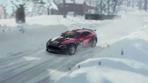 DiRT Rally 2 - Replay - Aston Martin V8 Vantage GT4 at Skogsrallyt