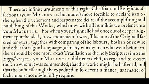 Did The King James Translators View Their Work As Perfect? | False Friends & The Prefaces To The AV