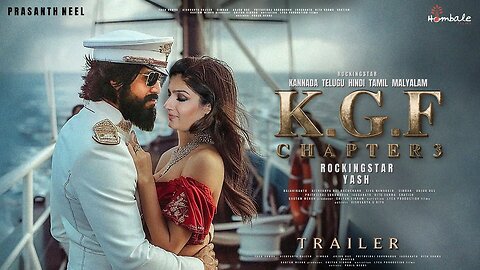 K.G.F: Chapter 3 - HINDI Trailer | Rocking Star Yash | Prabhas | Prashanth Neel | Sanjay D, Rashmika