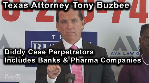 Texas Attorney Tony Buzbee Says List of Diddy Case Perpetrators Includes Banks & Pharma Companies