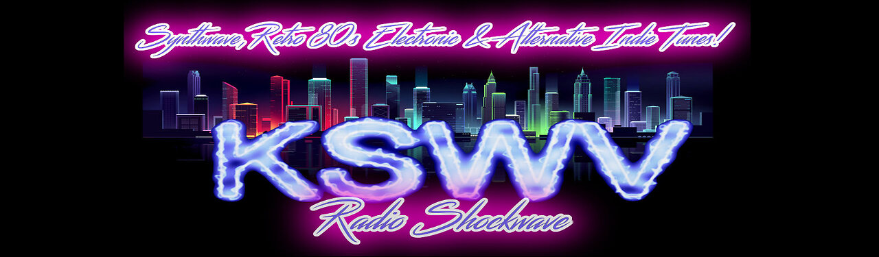 Synthwave -RetroSynth - KSWV Radio Shockwave - Casual Friday's With Dan