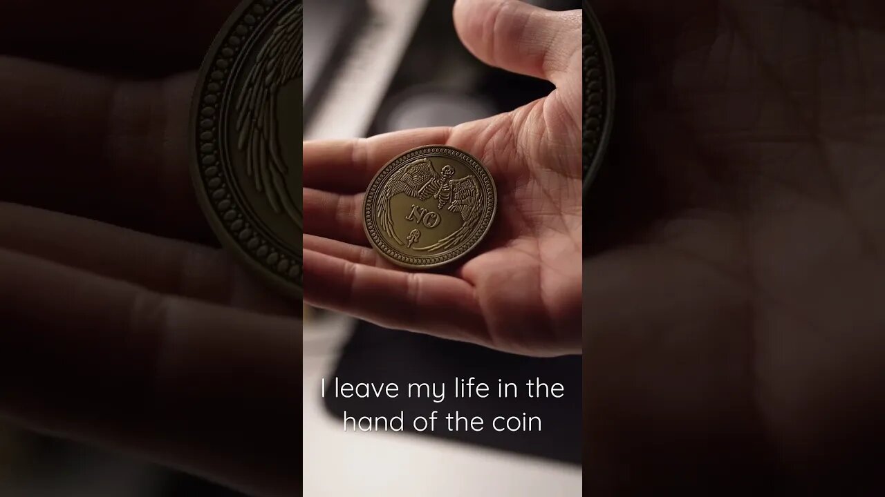 I leave my life in the hand of the coin #shorts