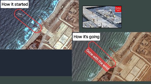 Gaza Humanitarian Aid Pier Repair Will Happen ‘As Swiftly As Possible’: State Department Spox