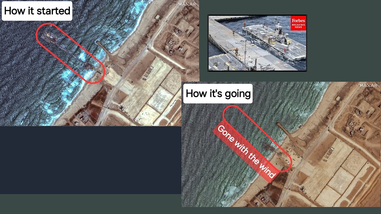Gaza Humanitarian Aid Pier Repair Will Happen ‘As Swiftly As Possible’: State Department Spox