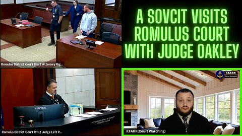 SovCit Visits Judge Oakley In Romulus