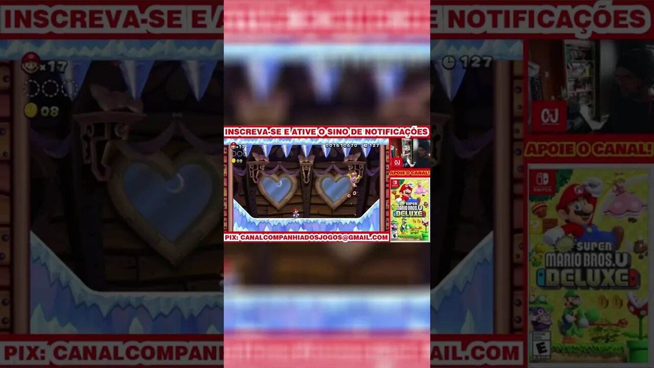 Quarto Chefe "The New Super Mario Bros Deluxe U" #shorts