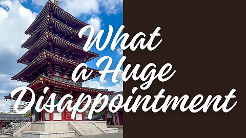 Shitennoji (四天王寺) | Another Goshuin... Followed By A Huge Disappointment! Don't Make This Mistake!