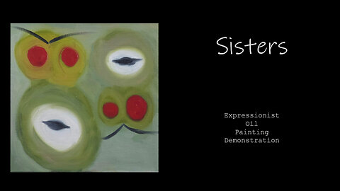 Expressionist Oil Painting with Relaxing Guitar Tunes
