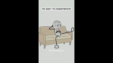 No pain no experience #fyp #viral #funny #animation