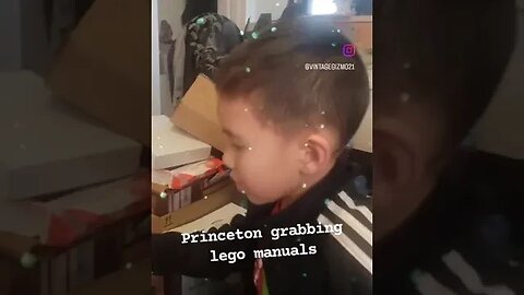 Princeton getting lego manuals