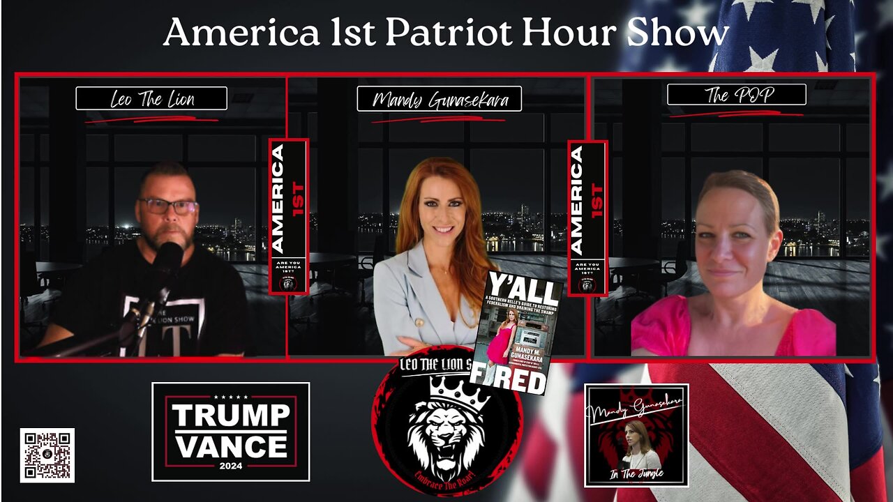 America 1st Patriot Hour with Special Guest: Mandy Gunasekara